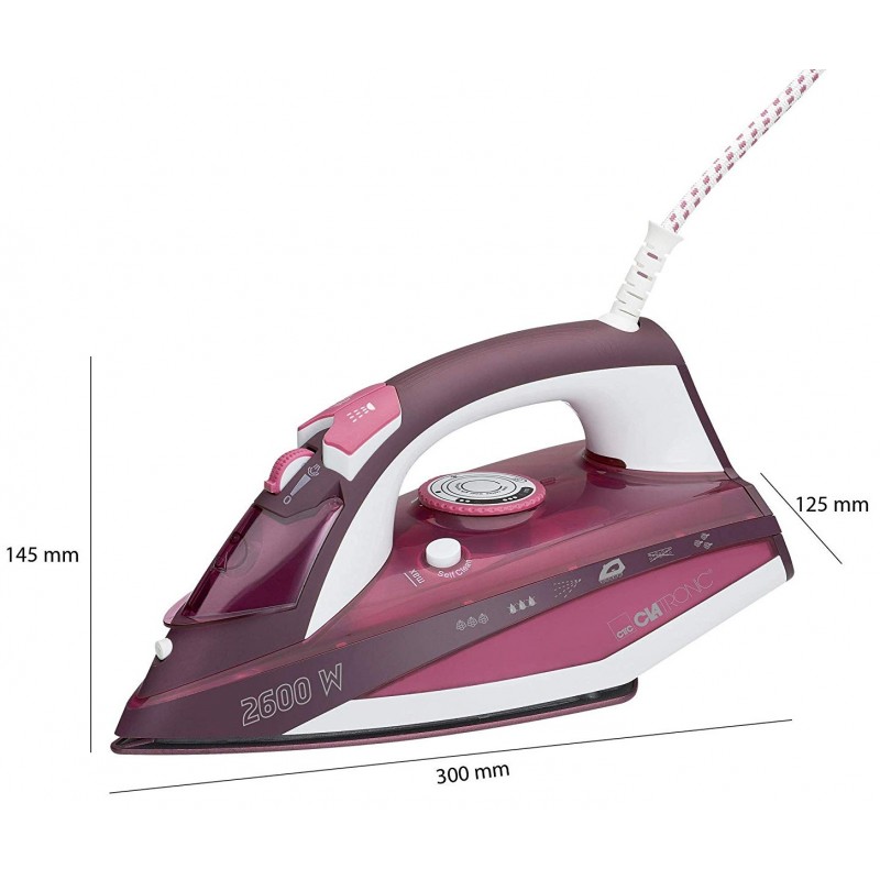 Fer vapeur semelle céramique 2600W - Philips DST3041/80 - noir