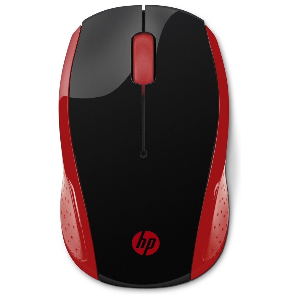 Souris Sans Fil HP 200 / Rouge