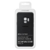 Coque en Alcantara pour Samsung Galaxy S9 / Noir