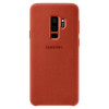 Coque en Alcantara pour Samsung Galaxy S9+ / Rouge