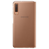 Étui à rabat pour Samsung Galaxy A7 / Gold
