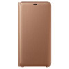 Étui à rabat pour Samsung Galaxy A7 / Gold