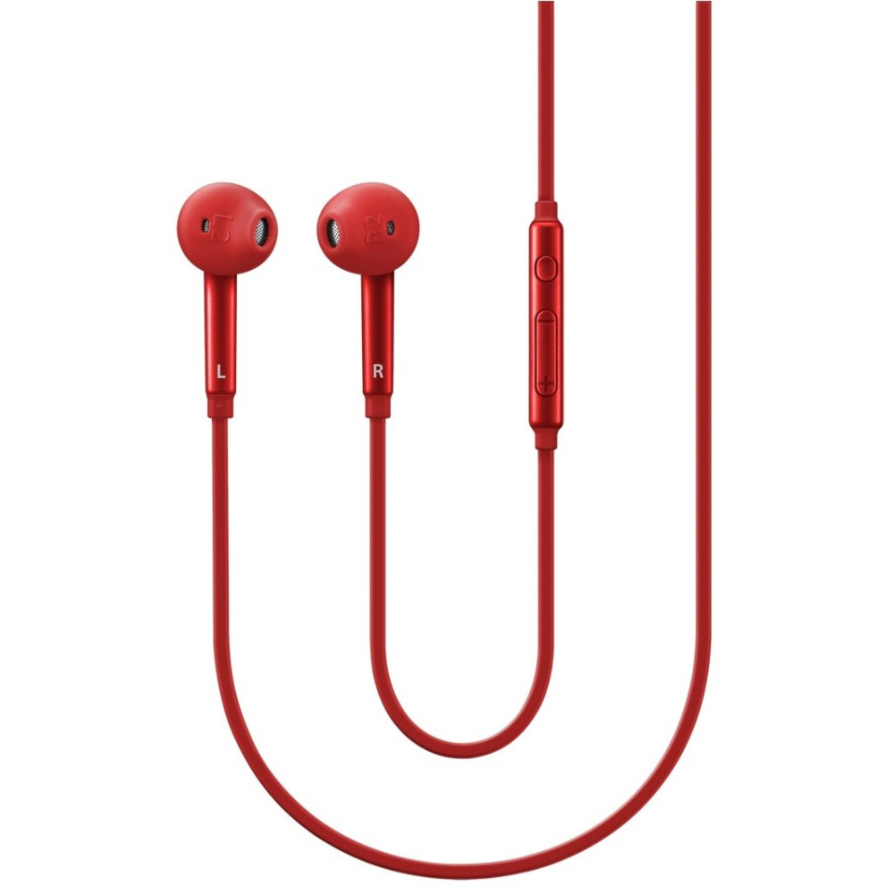 Écouteurs semi intra-auriculaires Samsung / Rouge