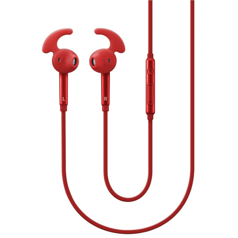 Écouteurs semi intra-auriculaires Samsung / Rouge