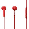 Écouteurs semi intra-auriculaires Samsung / Rouge