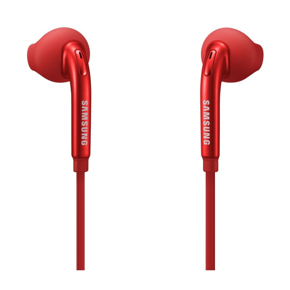 Écouteurs semi intra-auriculaires Samsung / Rouge