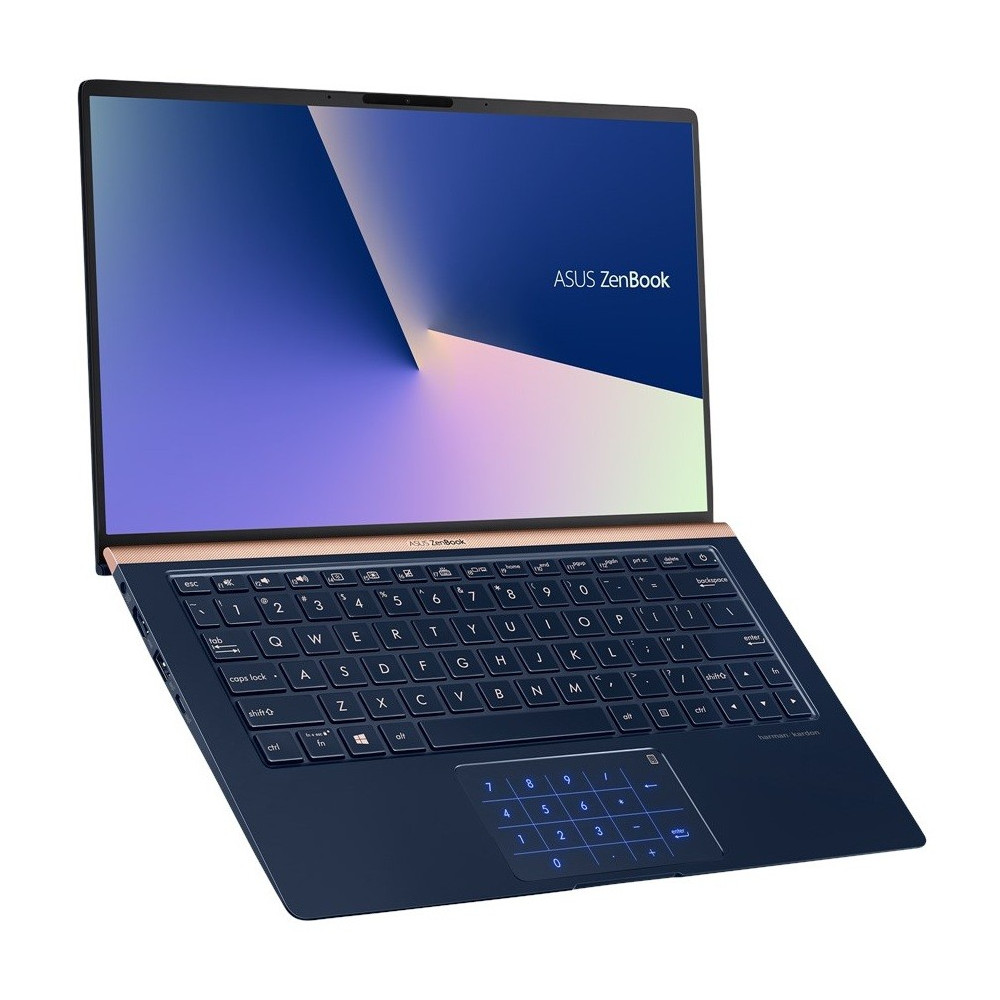 Pc portable Asus ZenBook 13 UX333FN / i7 8è Gén / 8 Go / Bleu + SIM Orange Offerte 30 Go