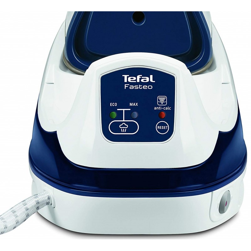 Tefal Fer A Repasser Centrale Vapeur Fasteo - Semelle en Céramique ‎2200W -  Prix pas cher