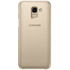 Etui portefeuille pour Samsung Galaxy J6 2018 / Gold