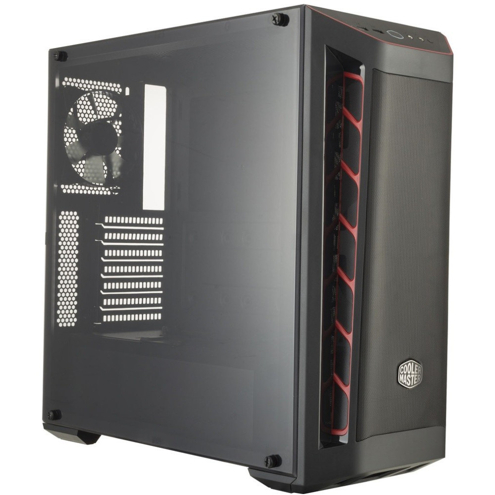 Boitier Gamer Cooler Master MasterBox MB511 / Noir & Rouge