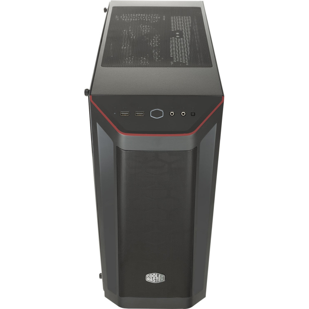 Boitier Gamer Cooler Master MasterBox MB511 / Noir & Rouge