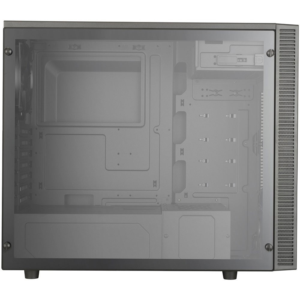 Boitier Gamer Cooler Master MasterBox E500L Rouge avec fenêtre
