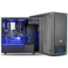 Boitier Gamer Cooler Master MasterBox E500L Bleu avec fenêtre