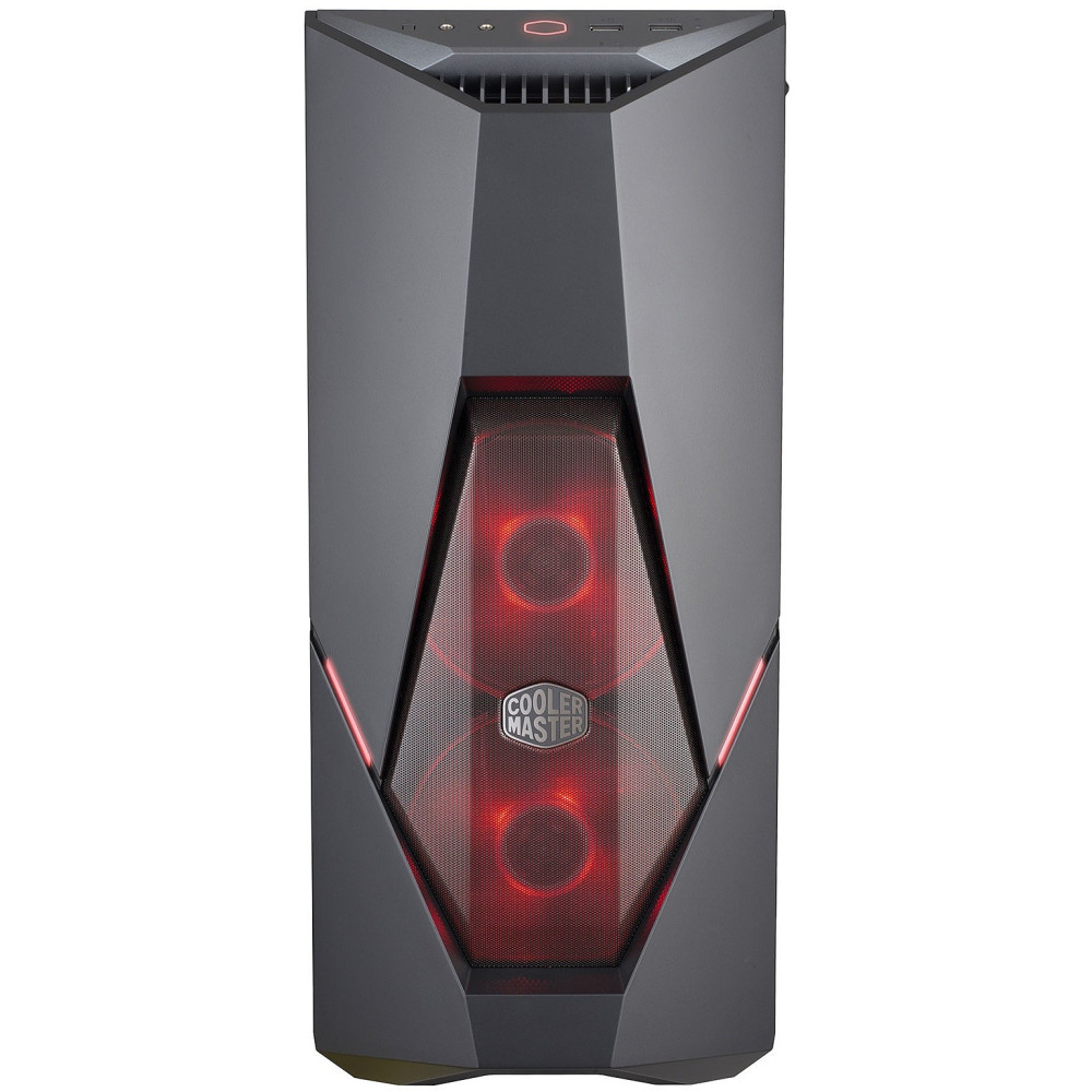 Boitier Gamer Cooler Master MasterBox K500L / LEDs Rouge