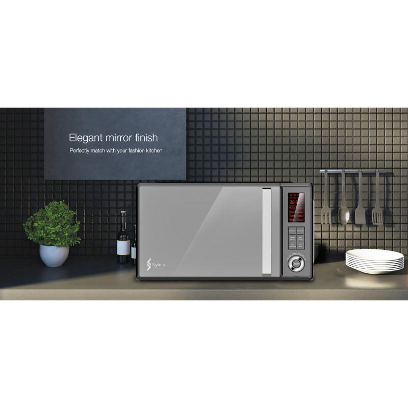 Slide  #11 Four Micro-onde Syinix MW1023-02D / 23L / 1000W