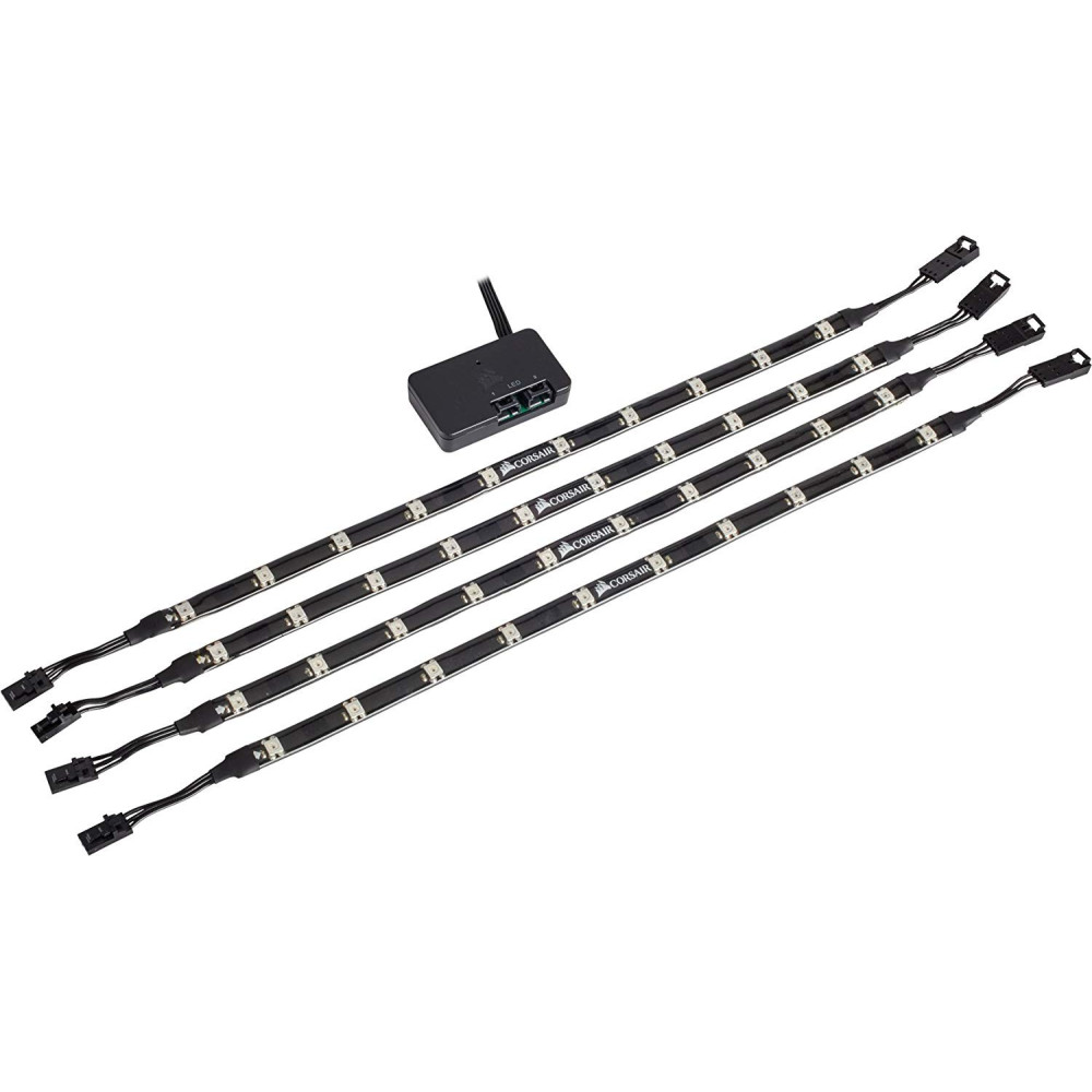 Corsair Lighting Node PRO Contrôleur d'Éclairage RGB avec Bandes LED RGB Individuellement Paramétrables