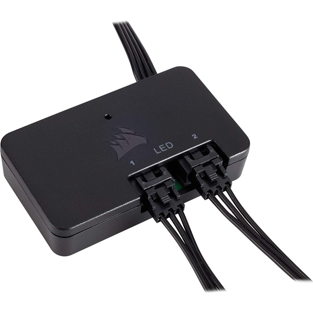 Corsair Lighting Node PRO Contrôleur d'Éclairage RGB avec Bandes LED RGB Individuellement Paramétrables