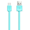 Câble Plat Remax USB vers Micro USB / Bleu