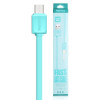 Câble Plat Remax USB vers Micro USB / Bleu