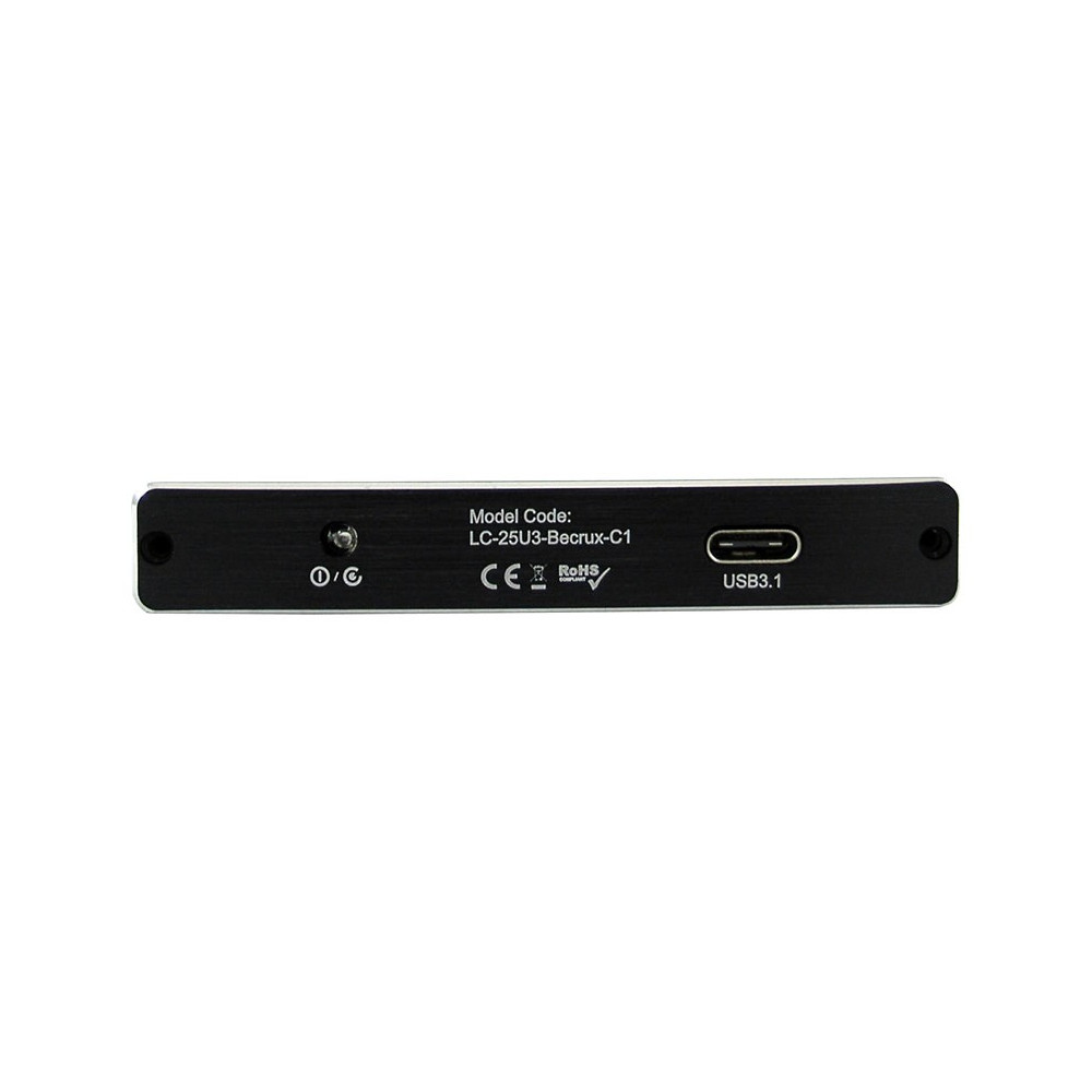 Boitier Externe 2.5" LC-25U3-Becrux-C1 / USB 3.1 Type C