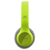 Casque-Micro Bluetooth P47 / Vert & Gris