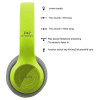 Casque-Micro Bluetooth P47 / Vert & Gris