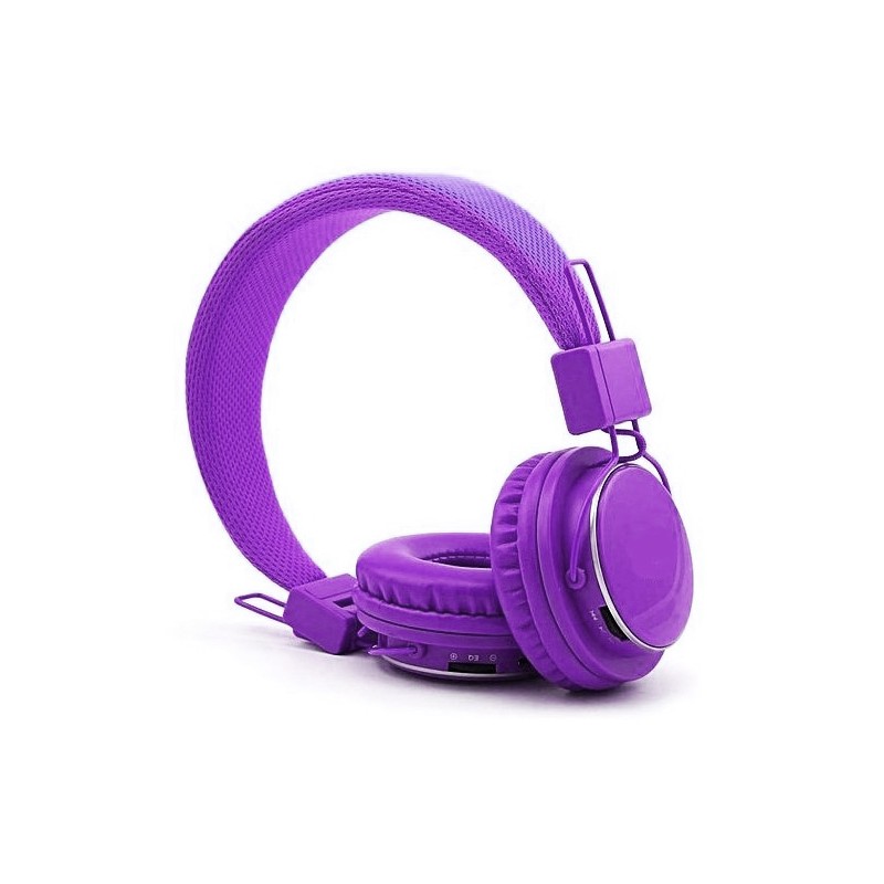 Casque Sans Fil MP3 Best Sound M44 / Violet