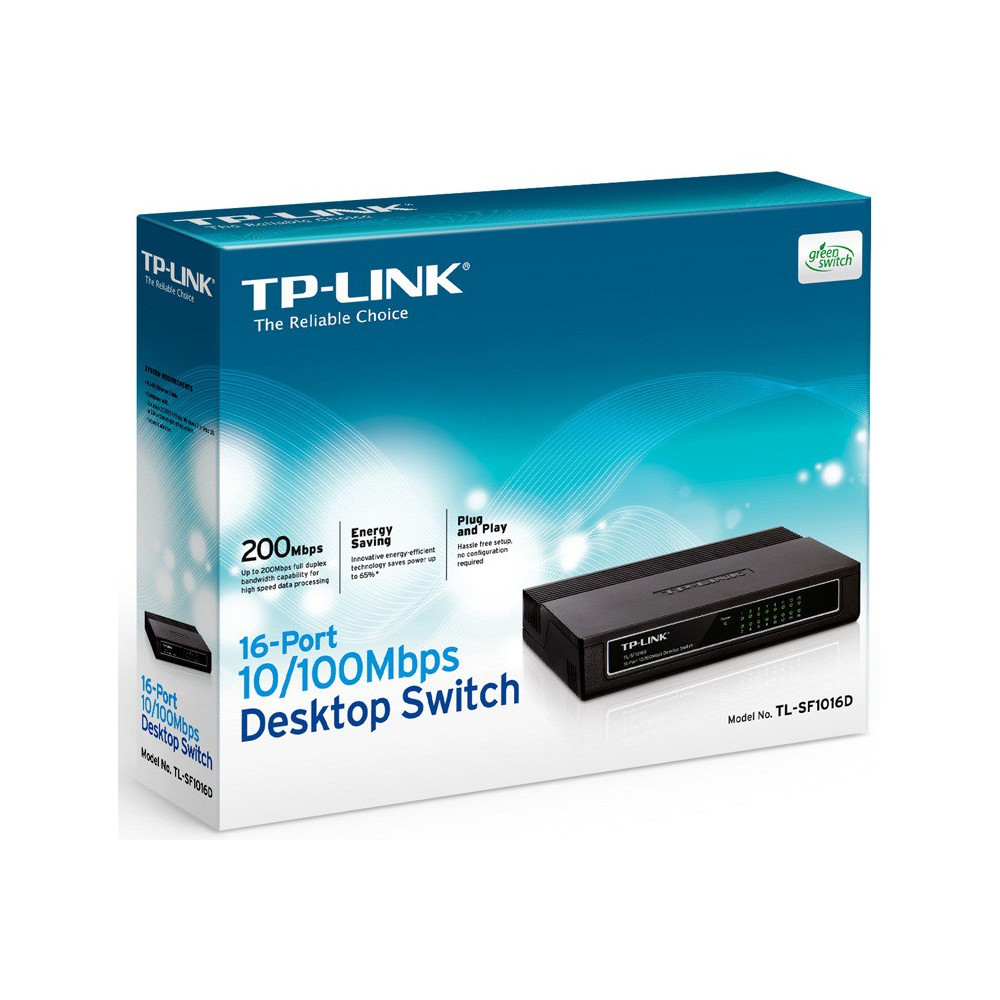Switch 16 Ports 10/100 Mbps