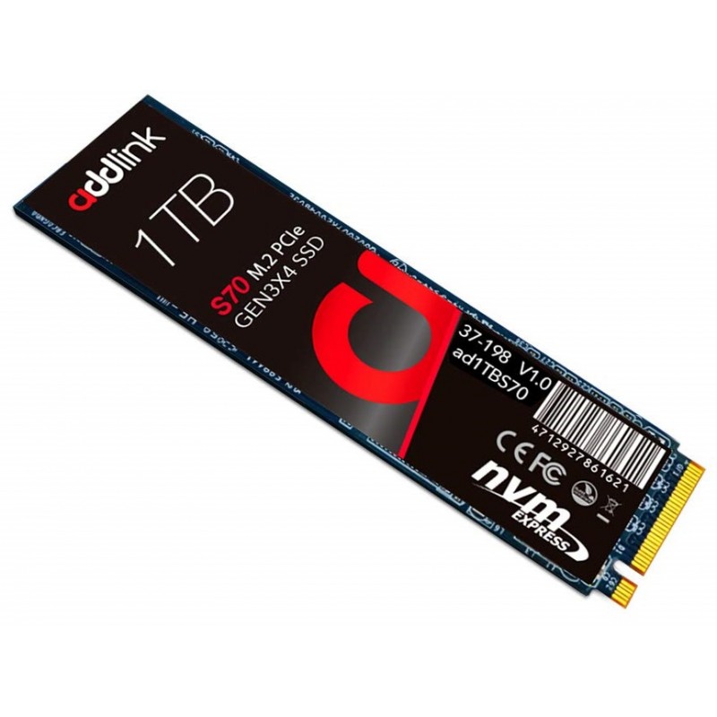 Disque Dur SSD Addlink S70 M.2 2280 / 1 To