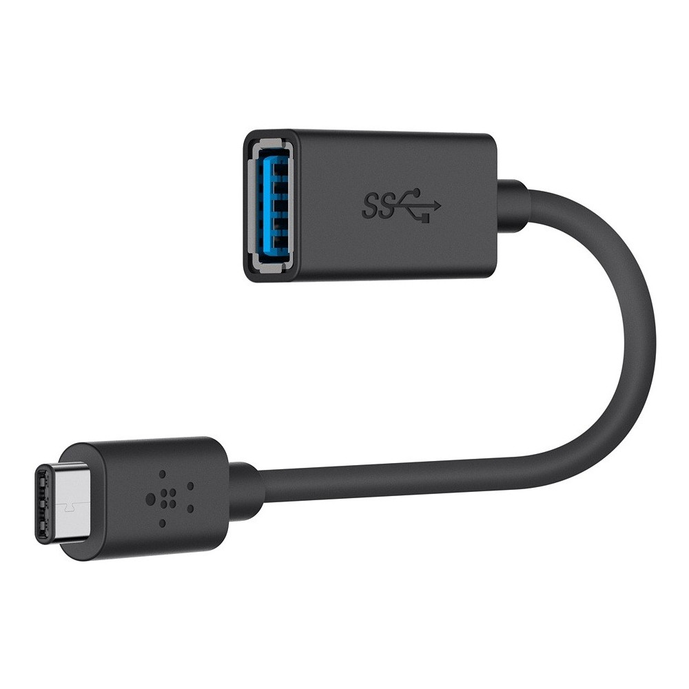 Adaptateur BELKIN USB 3.1- USB C  pour Smartphone Noir