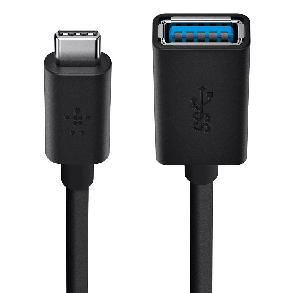Adaptateur BELKIN USB 3.1- USB C  pour Smartphone Noir