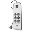 Multiprise parafoudre Belkin 6 prises avec 2 ports USB 2.4 A
