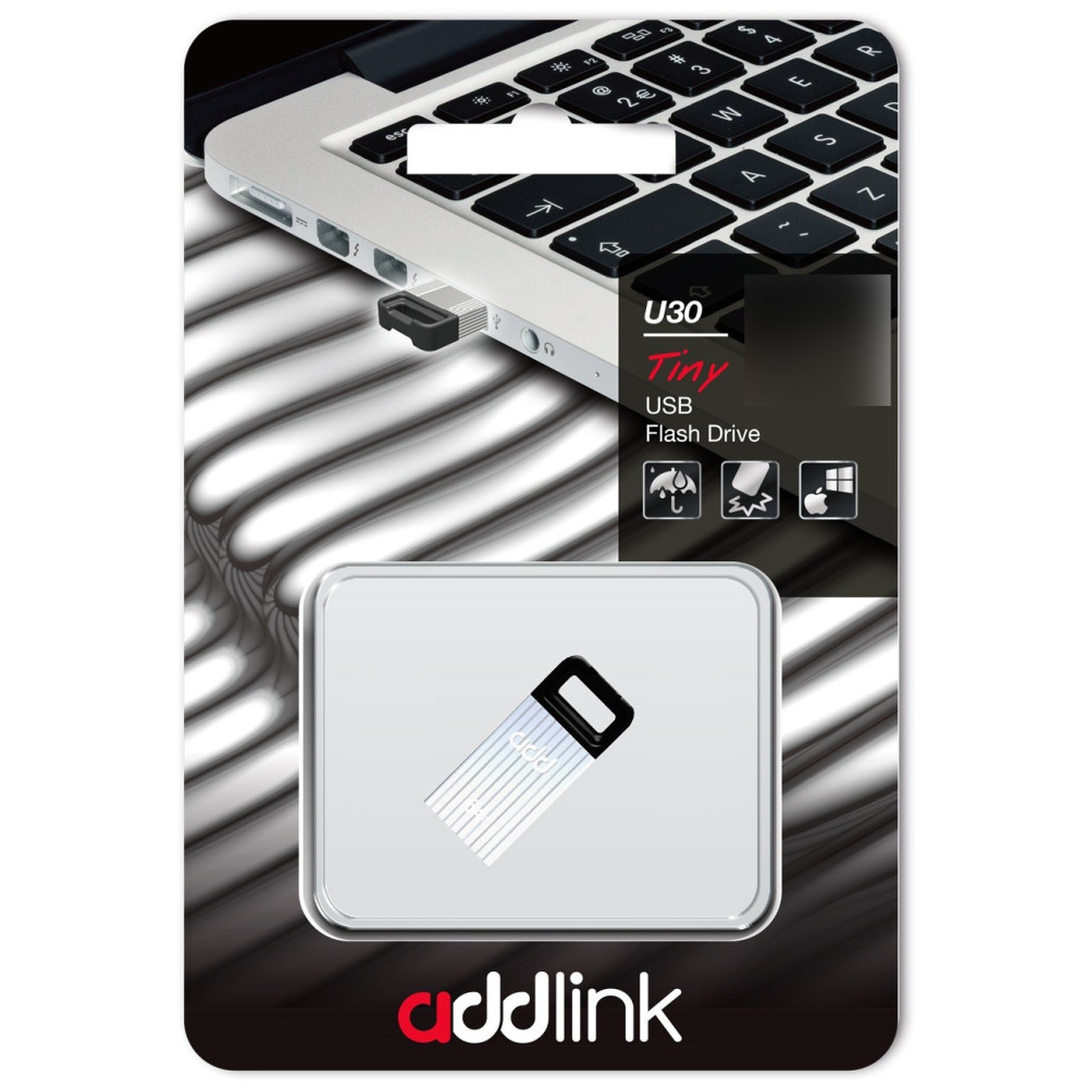 Clé USB Addlink U30 / 64 Go / Métal