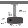 Support de plafond pour Vidéoprojecteur SBOX PM-18