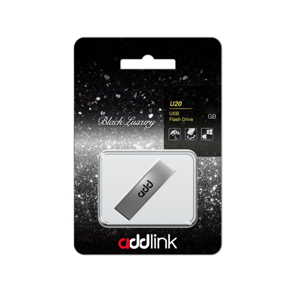 Clé USB Addlink U20 / 32 Go / Titanium