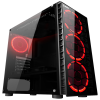 Boiter Gaming Everest Rampage REDSKY LED avec Fenêtre