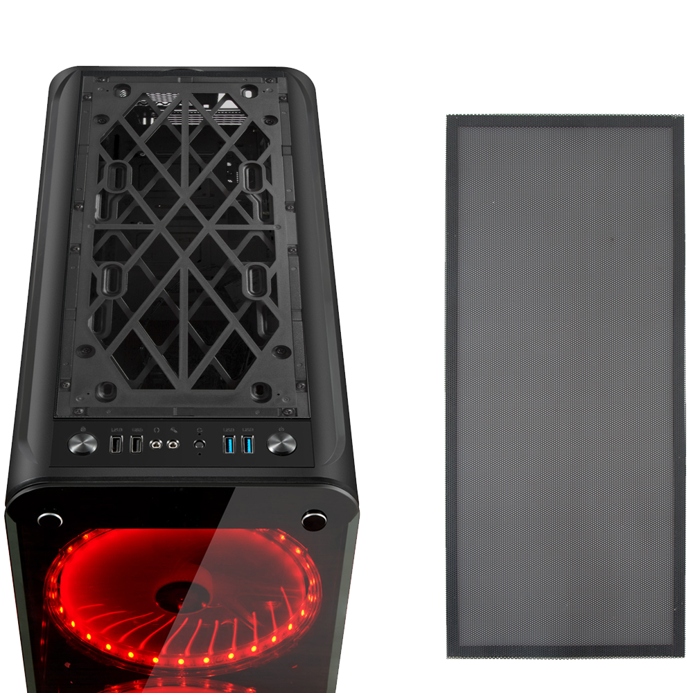 Boiter Gaming Everest Rampage SQUADRON LED RGB avec Fenêtre