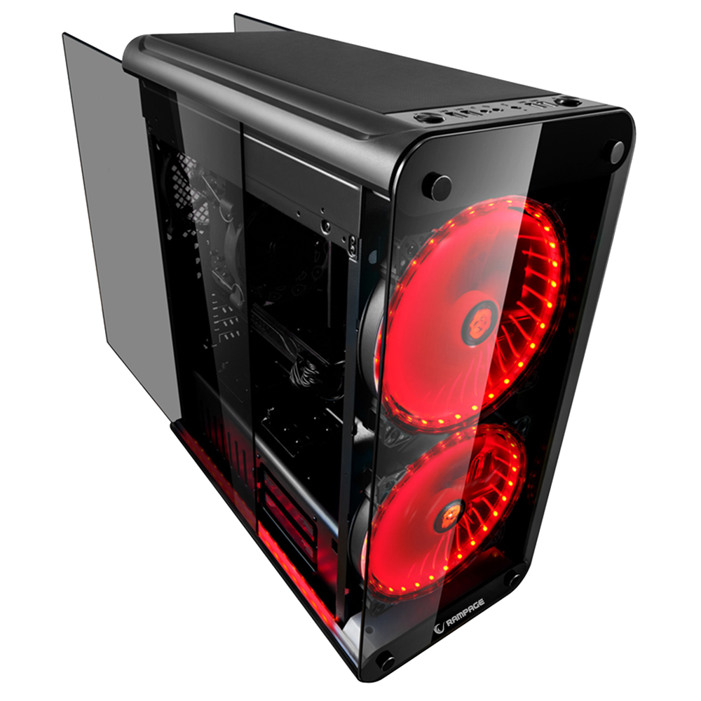 Boiter Gaming Everest Rampage SQUADRON LED RGB avec Fenêtre