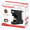 Cafetière Nespresso ‘‘Capsules’’ Techwood 196N / Noir