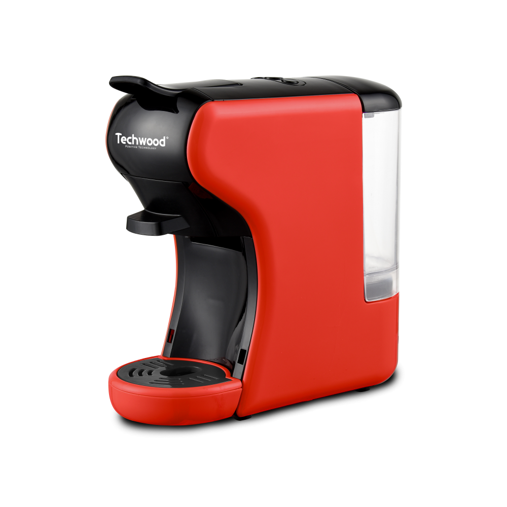 Cafetière Nespresso ‘‘Capsules’’ Techwood 195N / Rouge