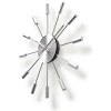 Horloge murale Nedis 34 cm / Argent