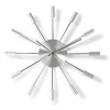 Horloge murale Nedis 34 cm / Argent