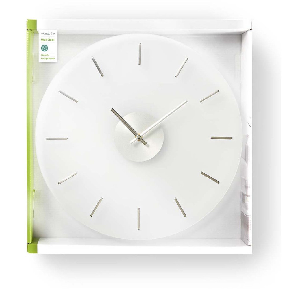 Horloge murale Nedis 30 cm / Verre