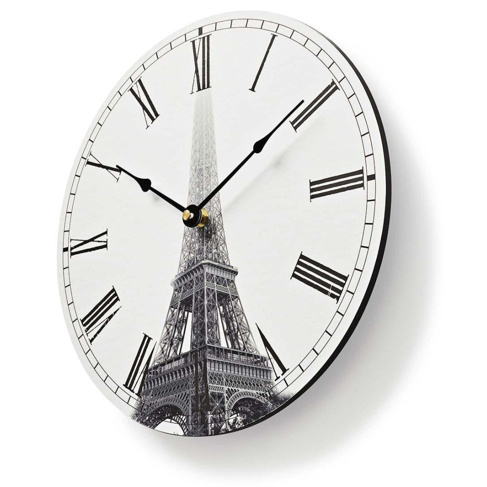 Horloge murale Nedis 30 cm / Tour Eiffel