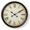 Horloge murale Nedis 50 cm / Style Ancien / Noir