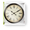 Horloge murale Nedis 50 cm / Style Ancien / Noir