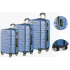 Set de 3 Valises à roulettes SilverCrest / Bleu