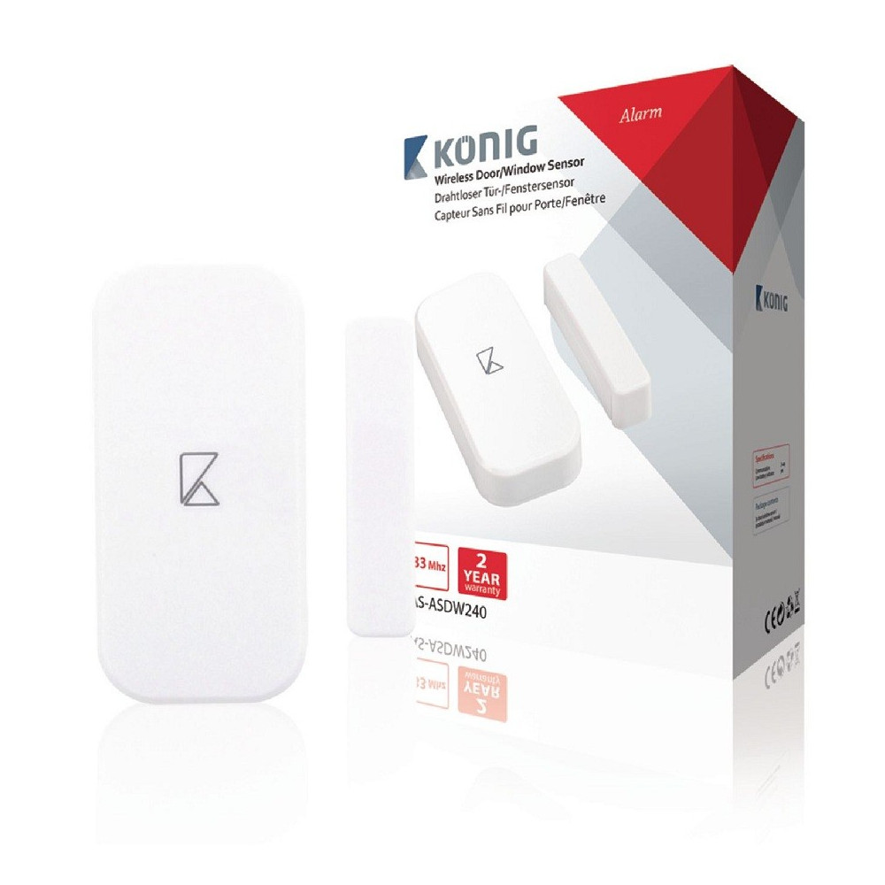 Capteur porte / fenêtre König SAS-ALARM240