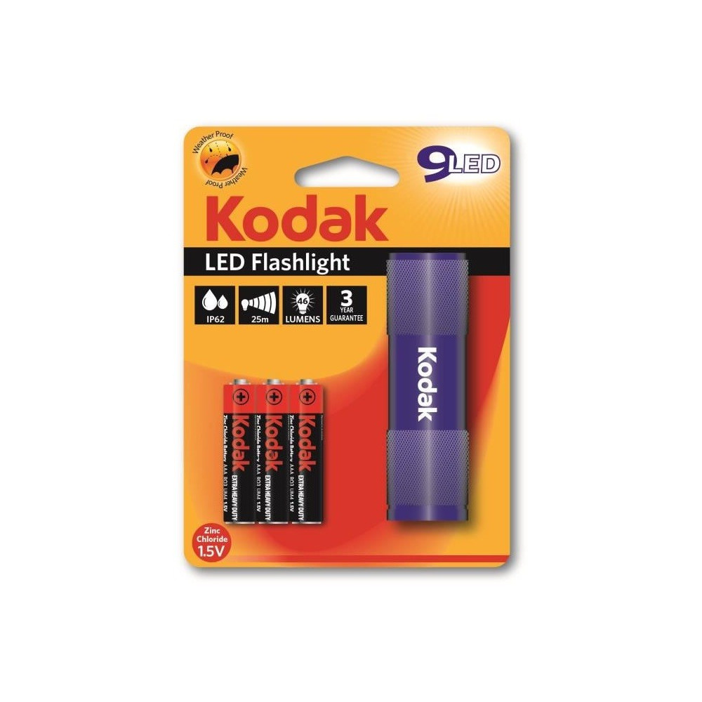 Torche Kodak 9 LED FlashLight / Bleu