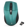 Souris Sans Fil Everest SM-861 / Turquoise